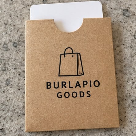 Custom Kraft Paper Card Sleeves